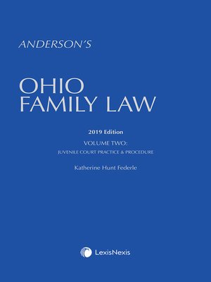 cover image of Anderson's Ohio Family Law